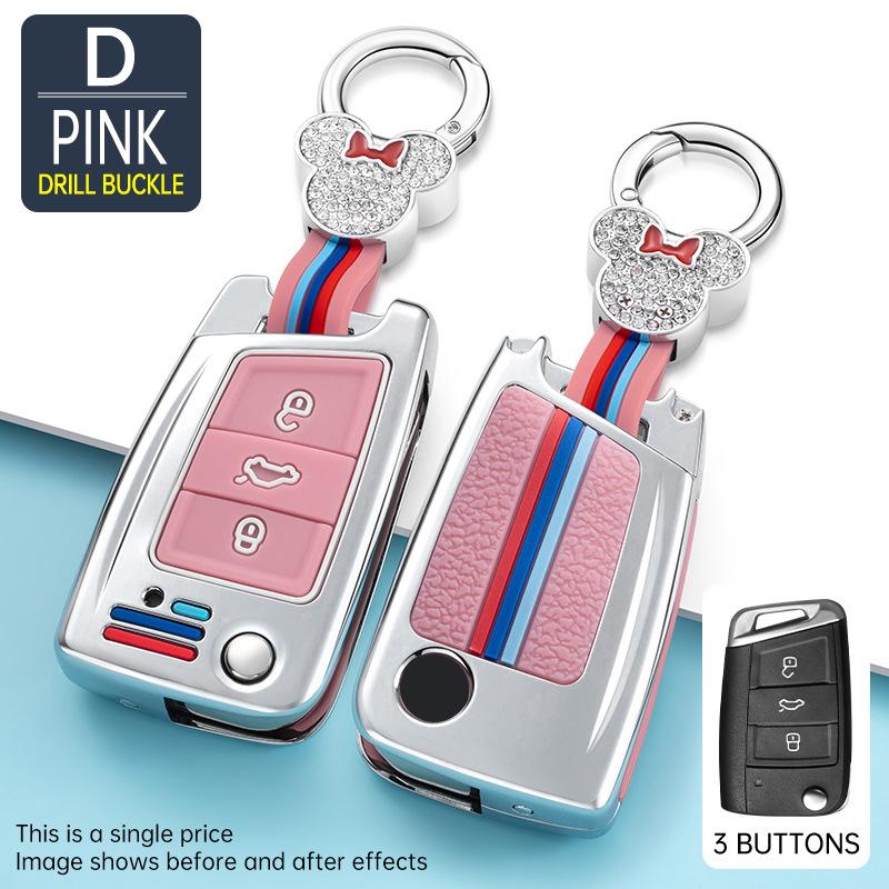 Volkswagen Tiguan L/Sagitar/Bora/Lavida Plus/Tharu/Tayron/T-Roc Key Case 