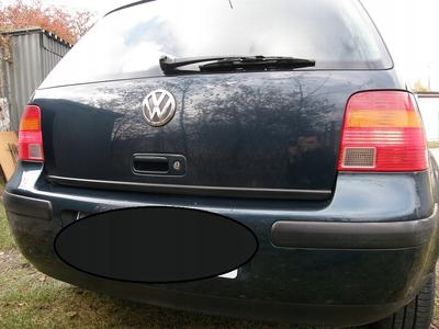 VW GOLF IV 4 HB – Schwarzer STREIFEN für das Klappentuning