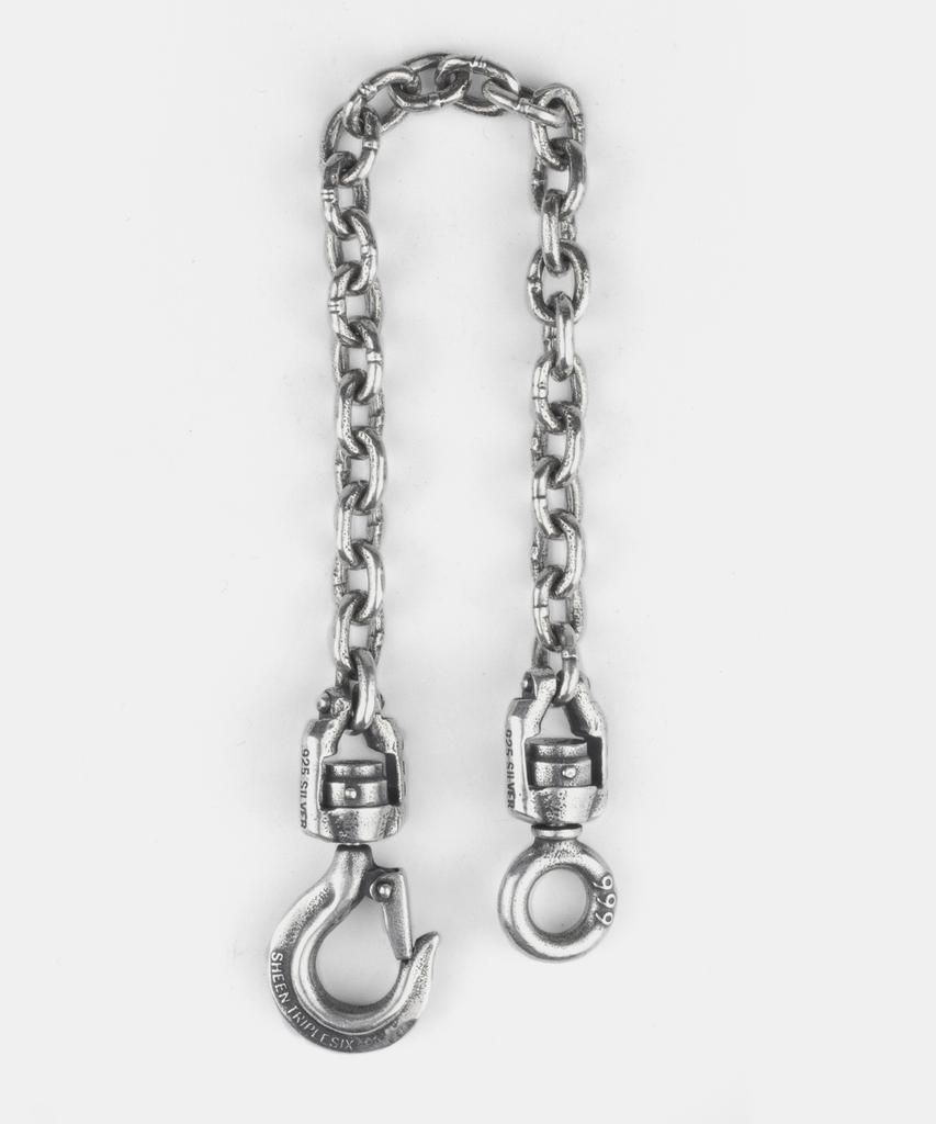Sheen666 Industrial Series Sts002 561 Chain Silver Bracelet