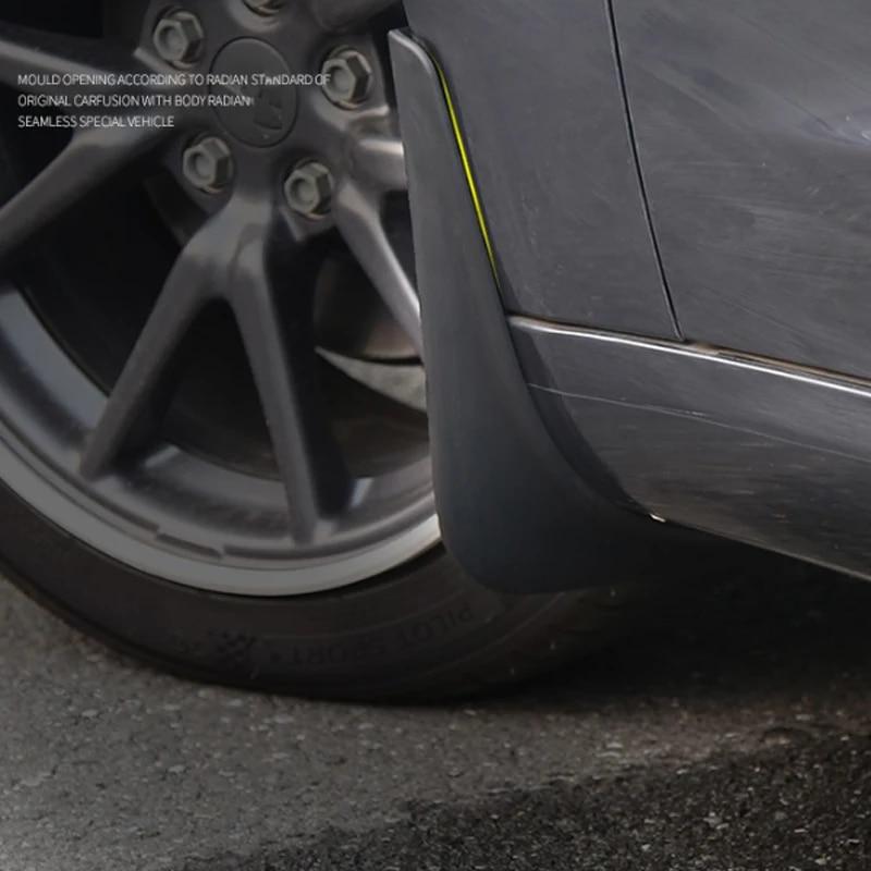 My Good Car Car Mud Flaps Front Rear Mudguard Splash Guards Fender Mudflaps For Tesla Model 3 2016~