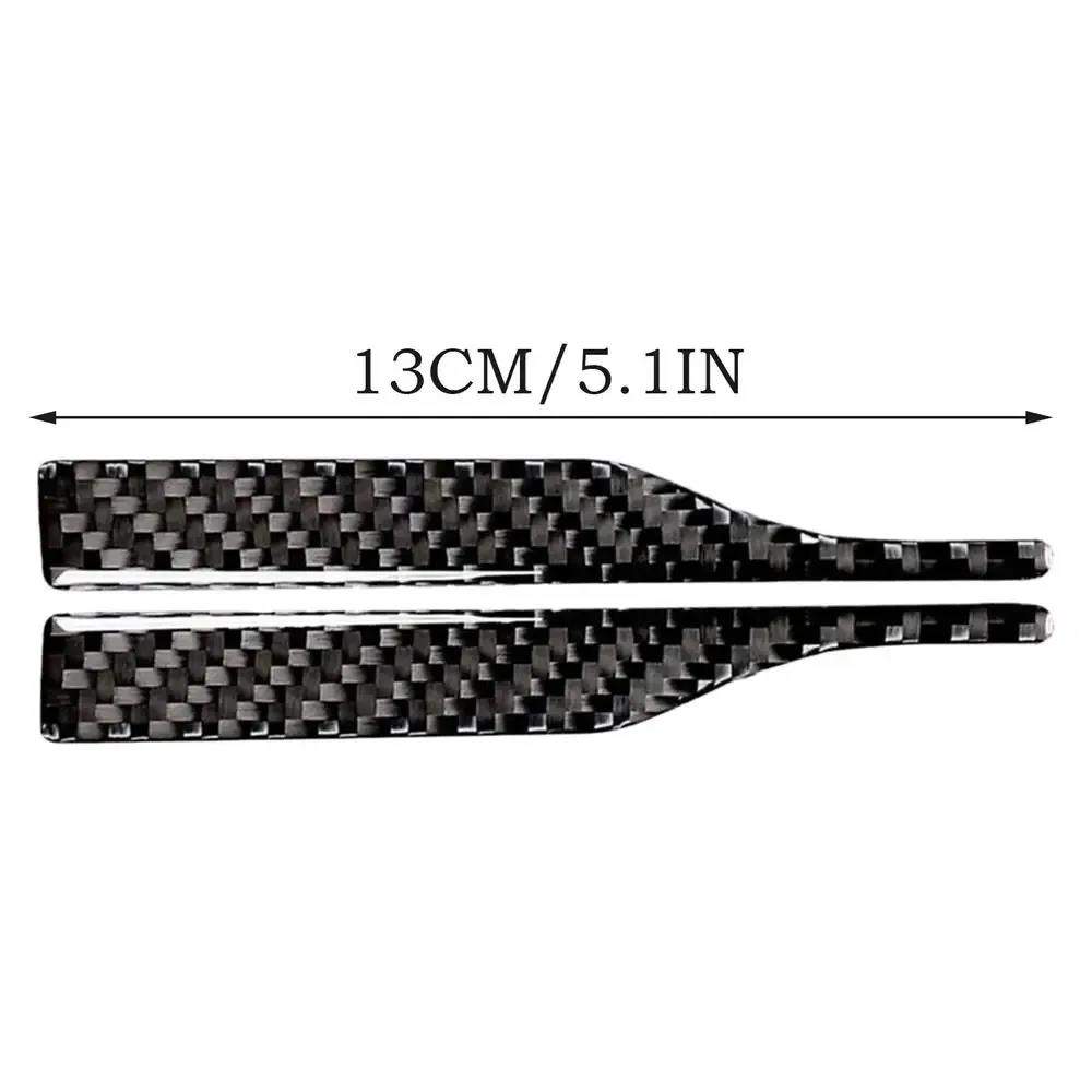 Car Side Mirror Anti Collision Strip Carbon Fiber Look Scratch Protector Sticker Universal for Door Edge Bumper Guard Trim Interior Mirrors 6