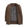Winter double-sided cashmere coat for men, mid-length, removable down lining, woolen woolen coat, versatile for dad