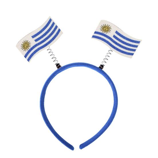 Football Headband for Women Men Soccer Cheering National Flag Hairband Game