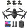 GPS RC Drone with Camera 4K 5G Wifi 3-    35mins   Time Brushless Quadcopter Obstacle Avoidance Fly Around with Storage Bag 2 Battery