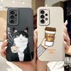 For Samsung Galaxy A52 A52s A72 5G Case Stylish Candy Painted Cover Soft TPU Phone Case For Samsung A52 A52s A72 5G Fundas Coque