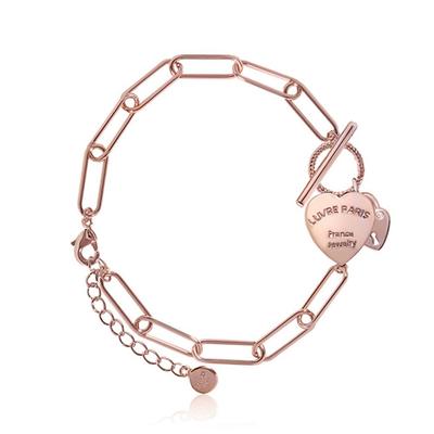 [Luvre Paris] Louvre Heart Bracelet Ba0464