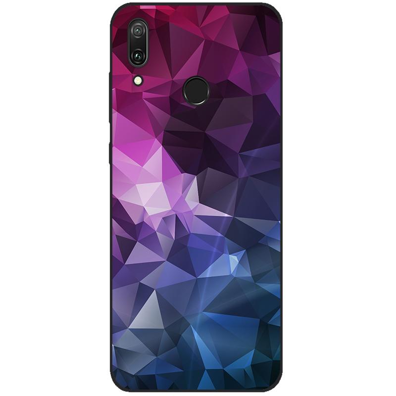 For Huawei Y7 2019 Case Y 7 2019 Silicone TPU Back Cover Protective Phone Case For Huawei Y7 Y7 Prime 2019 Bumper Fundas Coque
