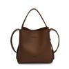 Texture fashionable and simple small bag women's new trendy bucket bag shoulder crossbody bag