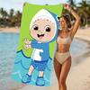 Beach Towel with Jay Franco Cocomelon Pattern - soft,absorbent,machine washable Lightweight&Modern,swimming,Travel Essentials