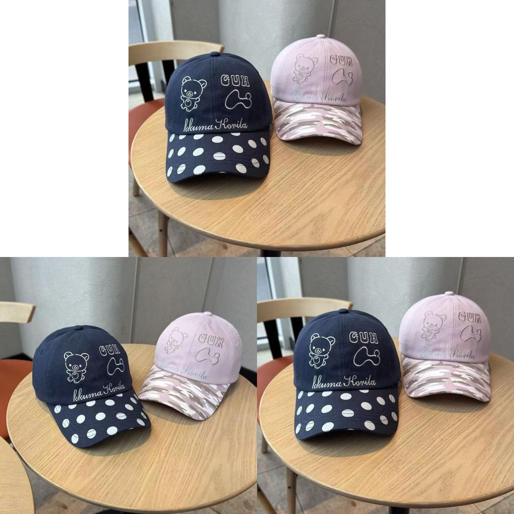 Cotton Baseball Cap With Breathable Wide Brim For Casual Wear