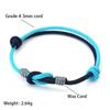 Handmade Nautical Knot Rope Bracelet Adjustable Color Block Couple Braclet For Men Women Boho Friendship Jewelry Gift Versatile