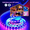 Smart WiFi Bluetooth APP Control RGB LED Strip Lights 1-20M Flexible TV Backlight for Room Party Decor