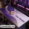 Custom Text Big Mousepad, Extended Desk Pad For Laptop Work GameFiorentina FC