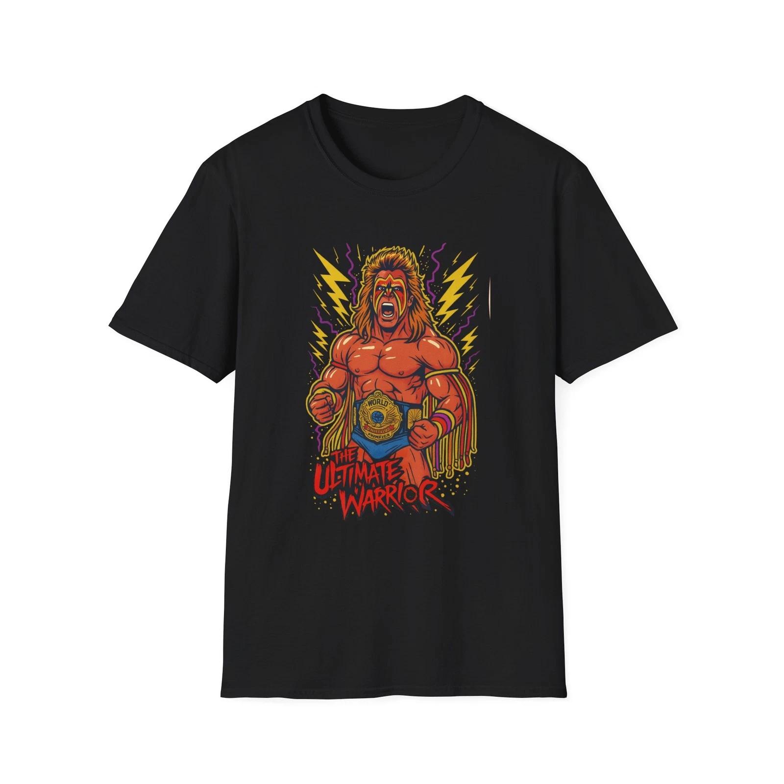 Ultimate warrior tshirt, Battle-ready unisex tee shirt, Fighter tee top, Street M