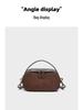 Spring/Summer 2026 Women's Retro Velvet Crossbody Handbag with Single Shoulder Strap