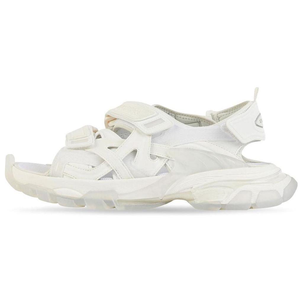 Balenciaga Track Sandal Clear Sole White Women's 655948W2CC29000