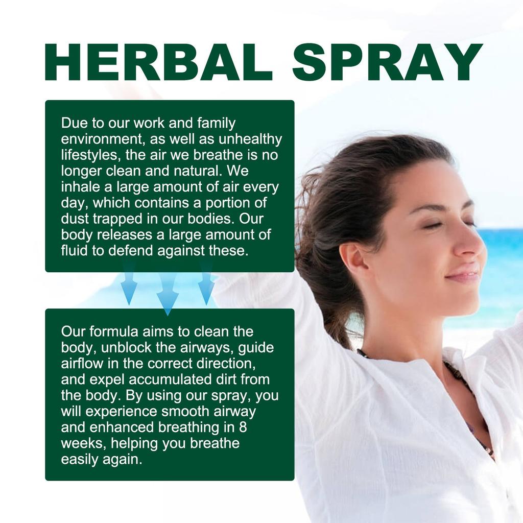 Erbal Cleanse Mist-Powerful Support Herbal Cleanse & Nasal Spray Natural Cleansing Nasal Spray 30ml