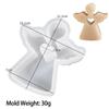New Arrival angel Design Silicone Mold Chocolate Lollipop Cake Decor Mould Easter Aroma Candle Resin Concrete Molds Home Decor