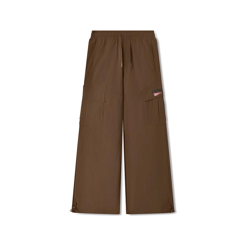 Skechers Knitted Loose Soft Comfortable Fashion Sports Pants Women bottoms Pine-Cone-Brown L225W124-05HT S