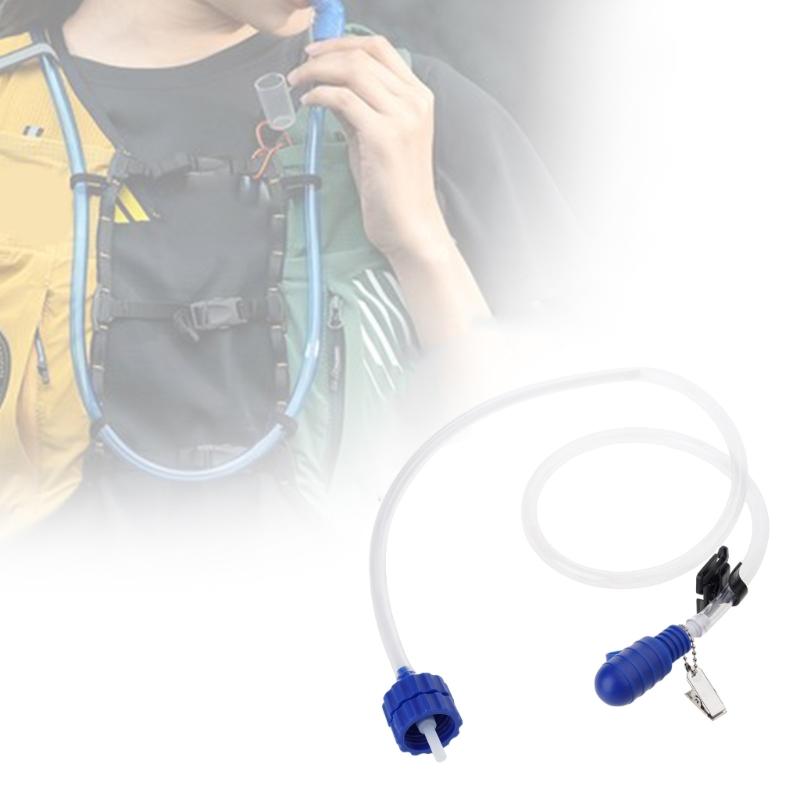 Water Bottle Drinking Tube with Double Adapter Hydrations Drinking Tube Water Bottle Tube for Camping, Cycling, Hiking