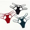 Y2k Sexy G Strings Elastic Ice Silk Panties Seamless Sexy Hollow Out Thongs  Female