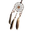 1 PCS Creative Handmade Dream Catcher with Feather Shells Car Pendant Hanging Decoration