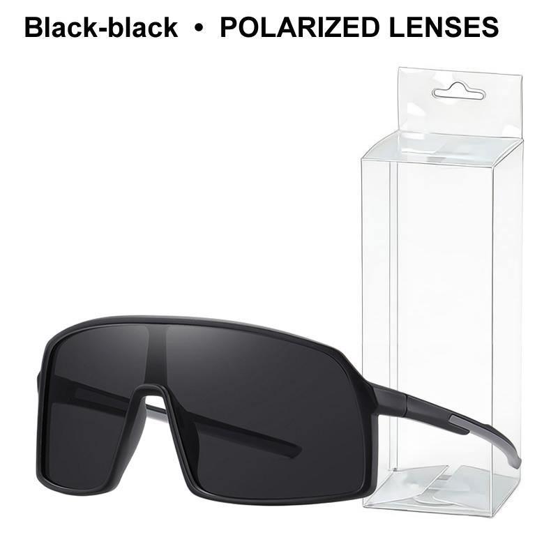 UV400 Polarized/Photochromic Sports Cycling Bike Glasses Large Frame Men Women TR90 MTB Baseball Fishing Softball Sunglasses