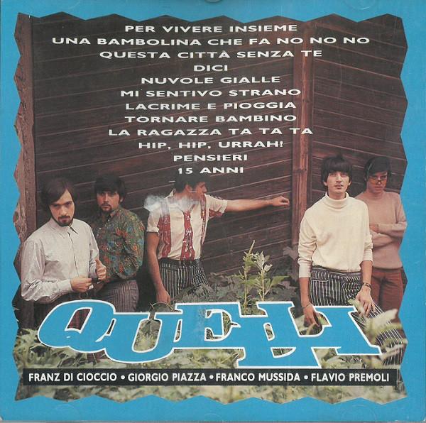 

CD QUELLI - Quelli CDOR8185 Ricordi 1993 Italy Rock Used