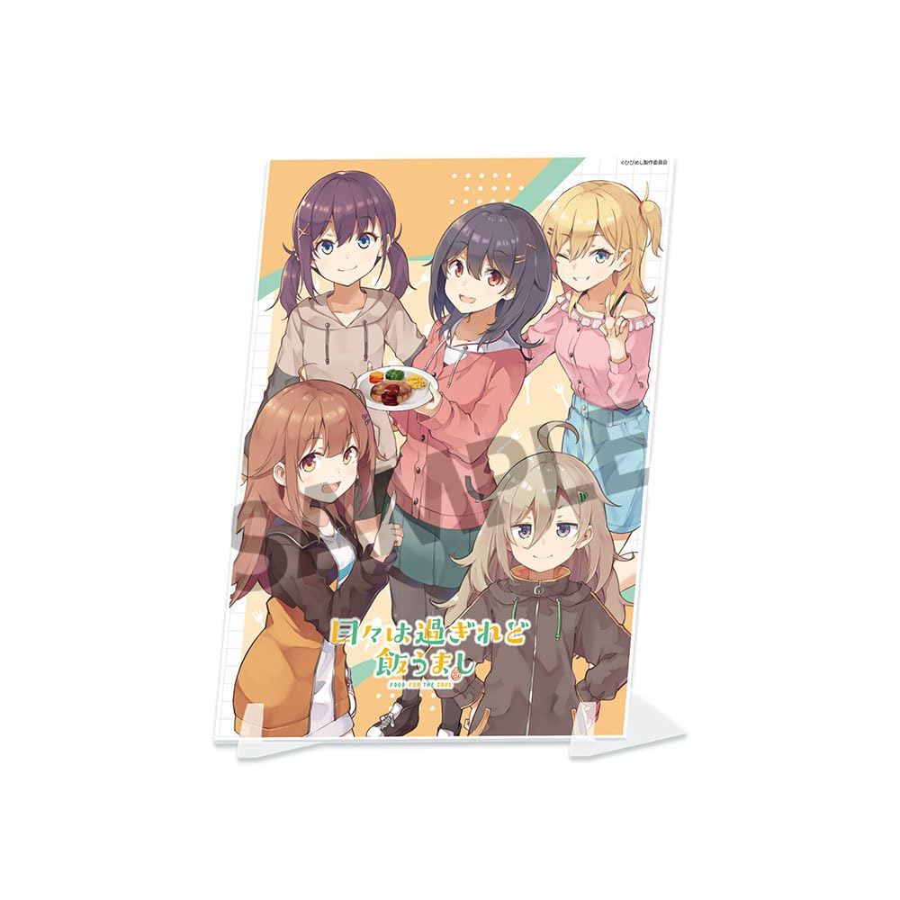 Дни проходят, но еда вкусная Визуальная акриловая тарелка