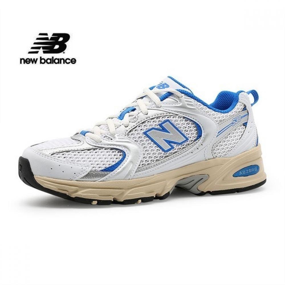 

New Balance Half Club Women S 530 White Blue Silver Size 22 225US4.5
