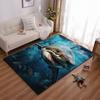 Shark Ocean Theme Carpet for Living Room Home Decoration Rug Suitable for Use As an Anti-slip for Living Room Bedroom Sofas