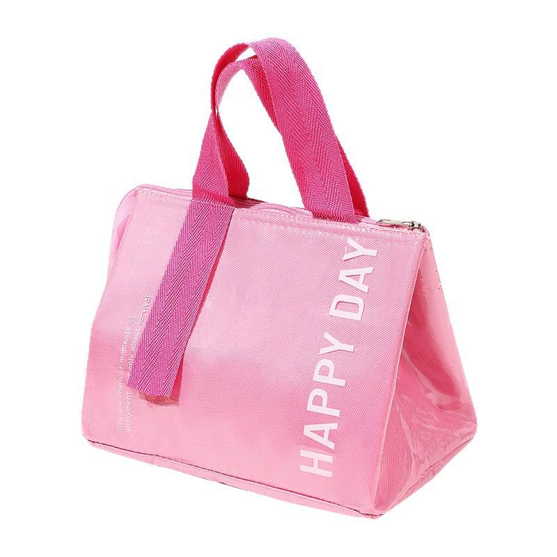 Dopamine Insulated Bento Lunch Bag - Large Capacity for Office, Camping, or Picnic
