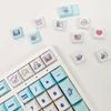 Keycaps Set 138 Keys XDA Profile PBT Dye-Sublimation for Mechanical Gaming Keyboard -MX Hes Keypad