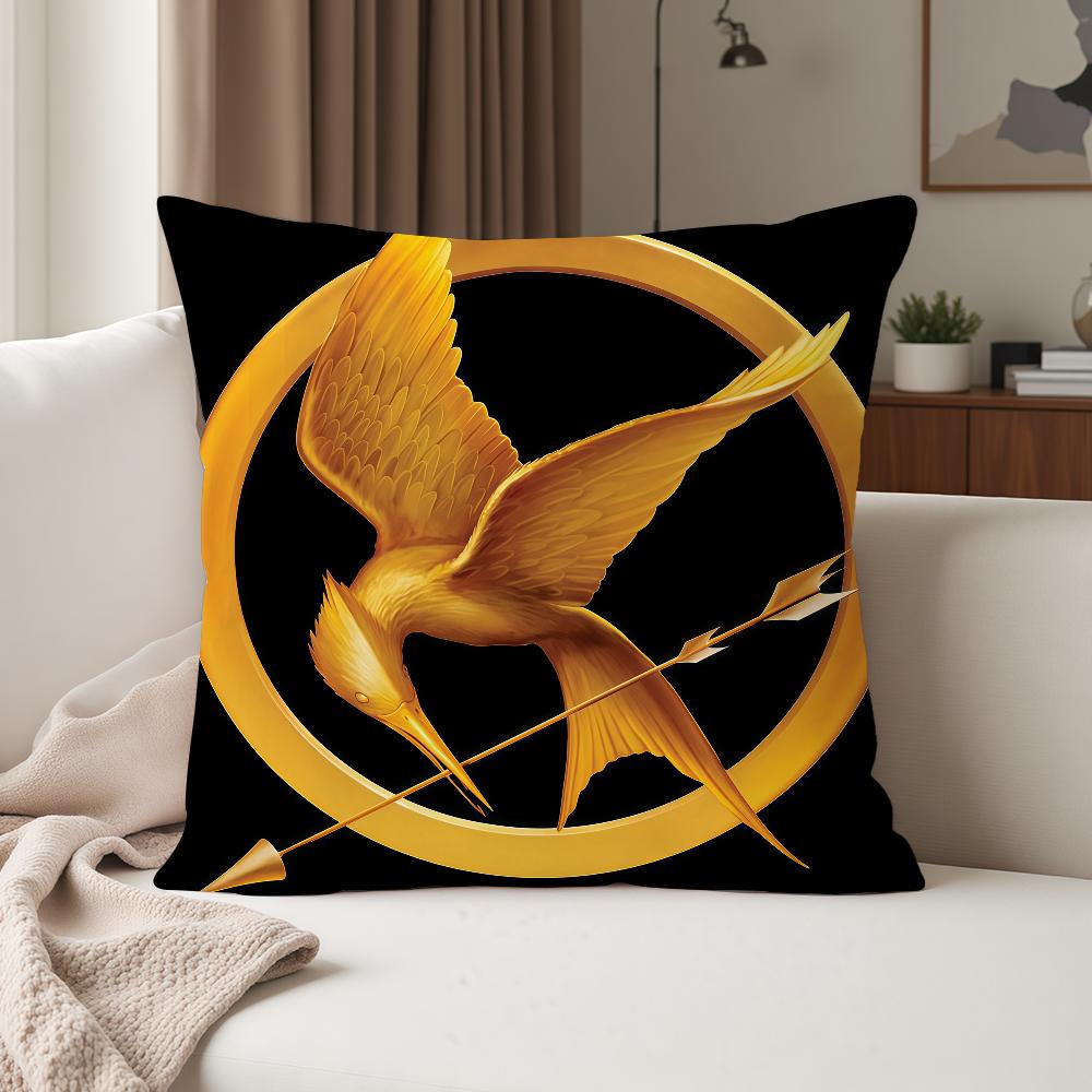 Federa per cuscino Classico Film The Hhunger Games Alba del Raccolto Adatta per Camere da Letto Soggiorni Automobili Decorazione per la Casa