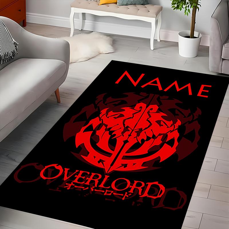 Custom Personalization Overlord Area Rug - Perfect For Kitchen, Bathroom,Laundry Room Decor Large Size Available,Gift All Seasons