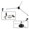 VHFUHF Dual-Use Radial Element Mobile Antenna with M-Type Connector, Copper, for Amateur Radio and Radio Mounting