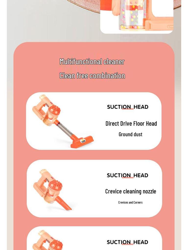 Children's Electric Sweeper Toy: Simulated Vacuum Cleaner for Parent-Child Role Play