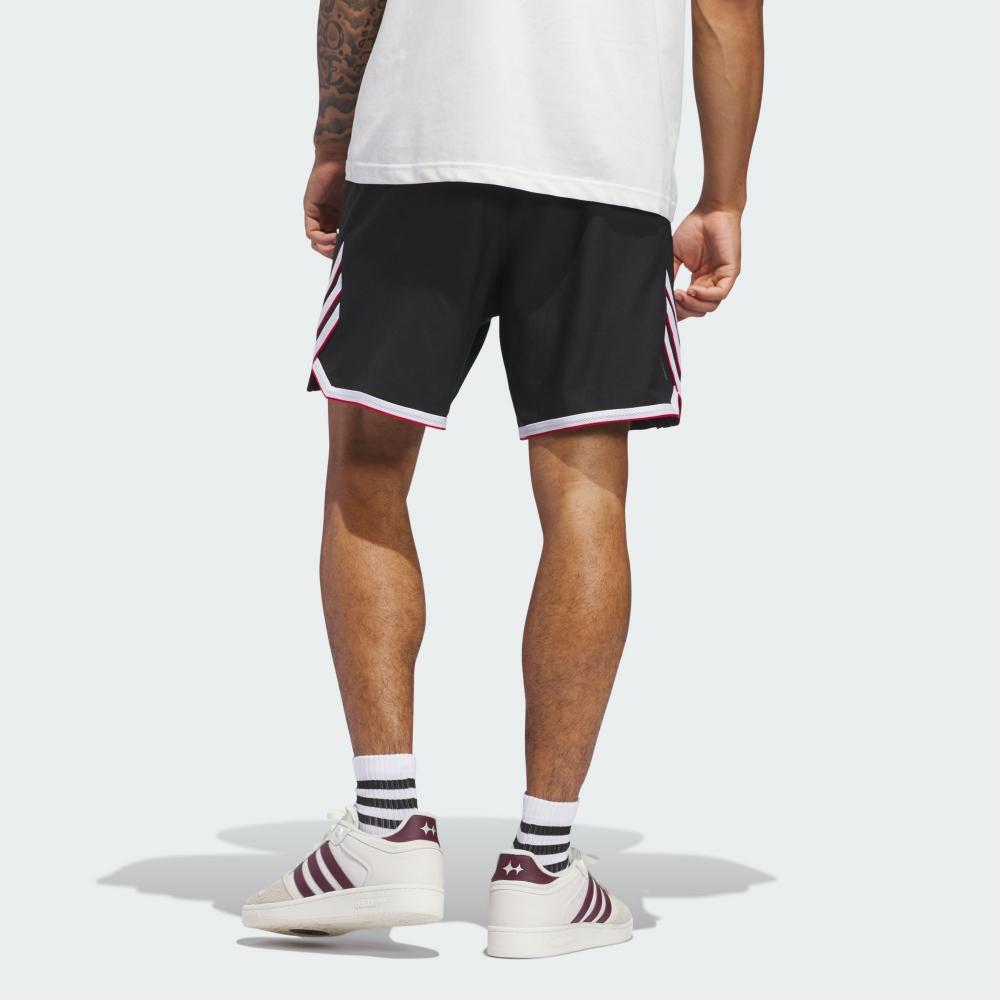 Adidas Logo Comfortable Fashion Sports Shorts Men Shorts Black JN0327