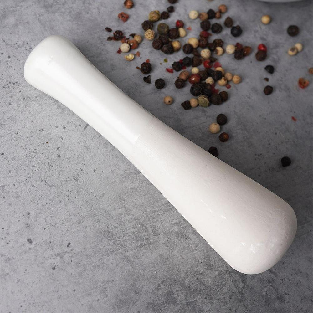 White Porcelain Spice Mortar and Pestle