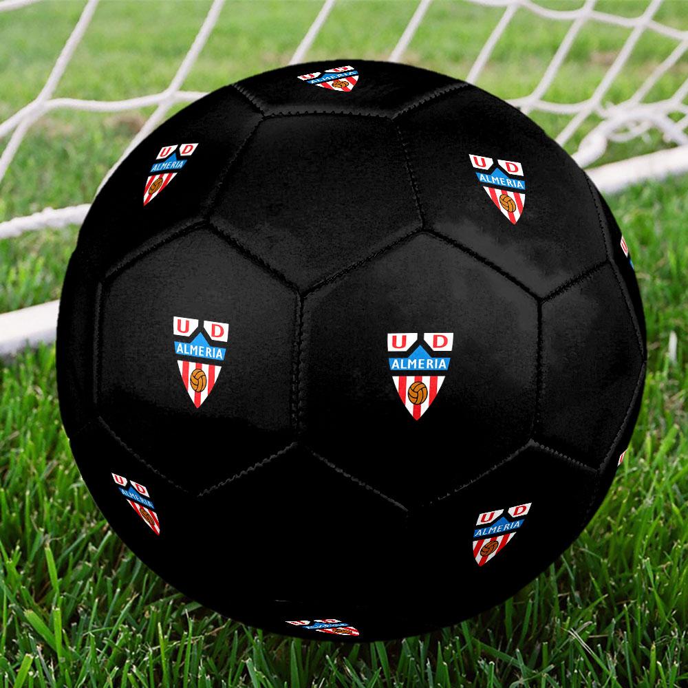 1PC Almería LOGO size 5 soccer ball PrahaIndoor Soccer Ball Colorful All Ages Machine Stitched PVC Competition Ready Durable High-Bounce