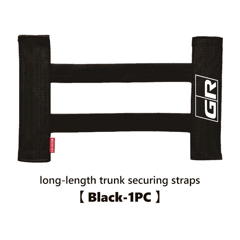CKB1 For Toyota Car Back Rear Trunk Storage Mesh Fixed Straps Storage Net Seat Back Fixing Bag GR MN Corolla Yaris Aygo Prius RAV4