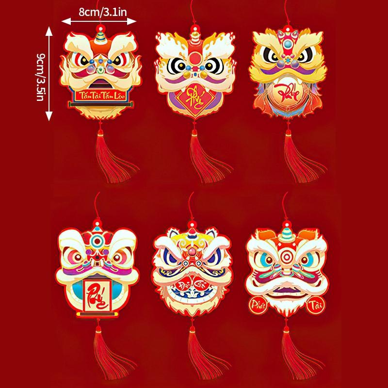 2025 Spring Festival Pendants Chinese Lunar New Year Decoration Hanging Craft Ornament Wealth Tree Decor Pendant Home Decoration