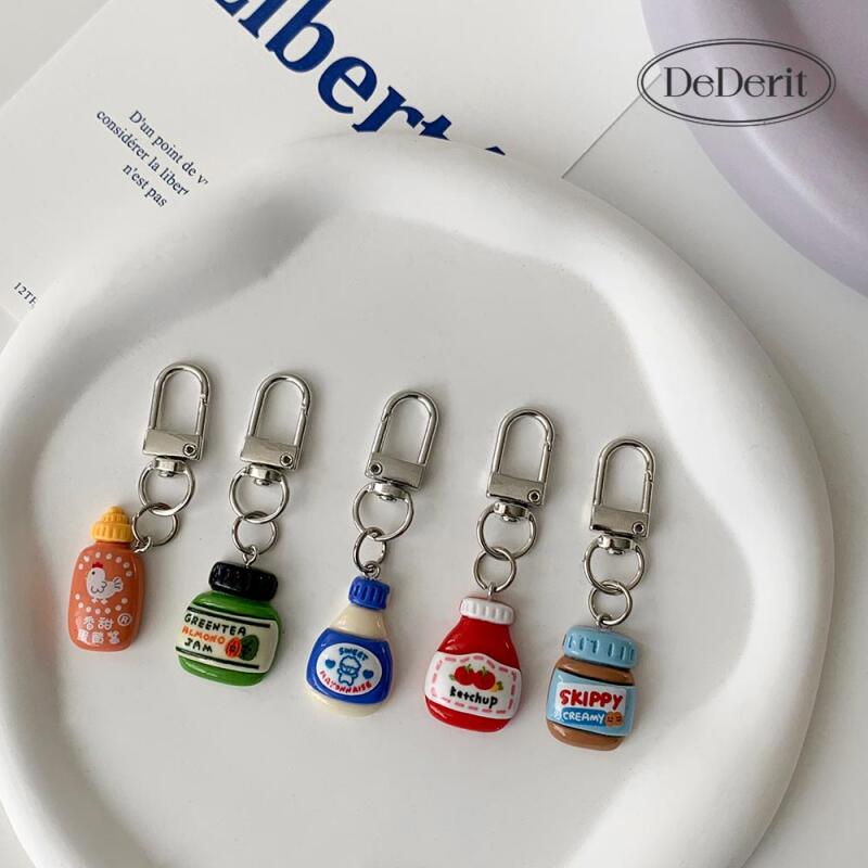 

Кетчуп Майонез Варення Масло Соус Підвіска Сумка Брелок 03. Green Tea Jam Pendant Keychain