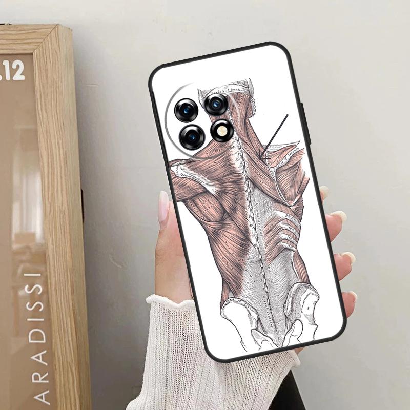 Human Anatomy Case For OnePlus Nord CE 5 2 3 4 Lite N20 N30 OnePlus 15 13 12 10 R 13T 10T 11 9 10 Pro Cover