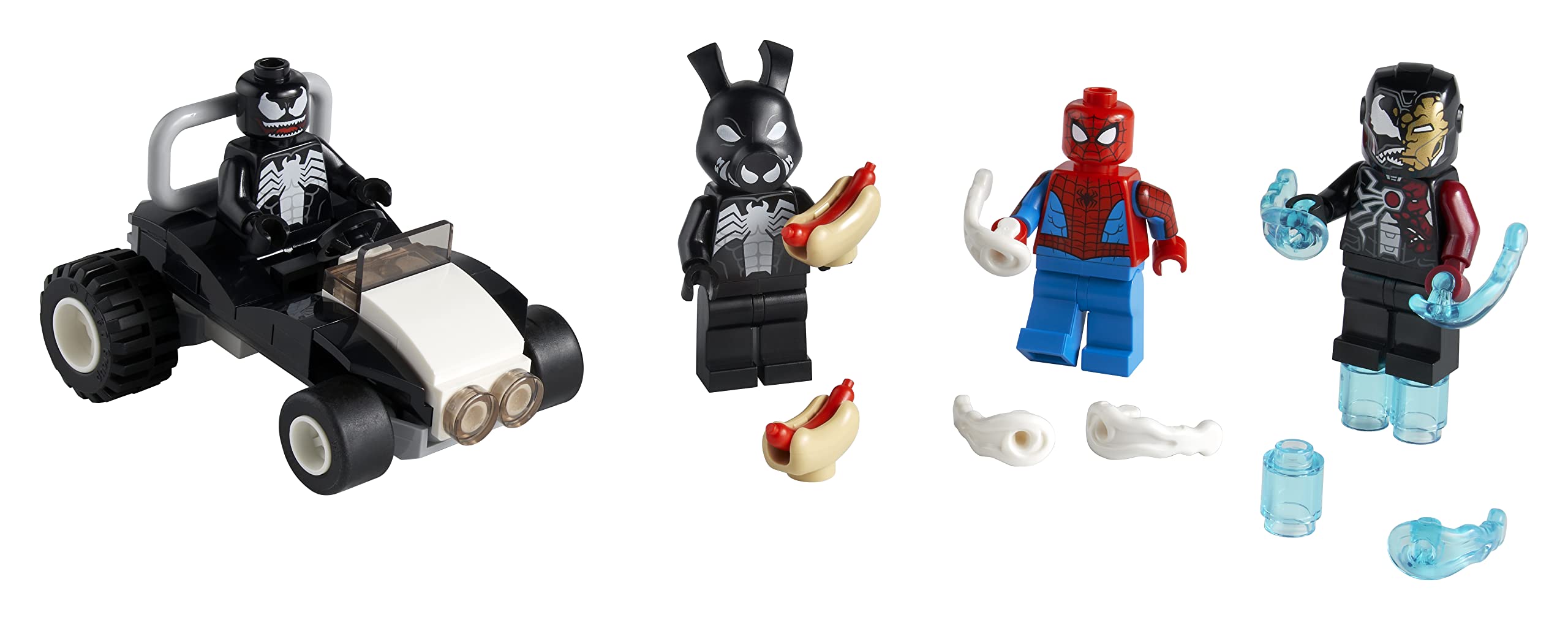 LEGO Marvel 40454 Человек-паук против Венома и Железного Венома