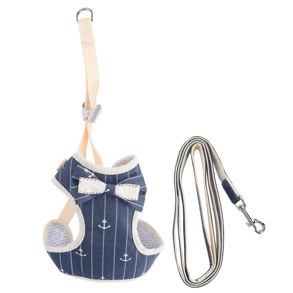 Breathable Cat Vest Harness with Adjustable Leash Pet EscapeProof Walking Vest Strap