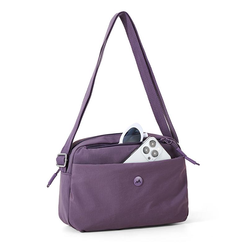 Nylon Bag Solid Color Shoulder Bag Women Crossbody Bag