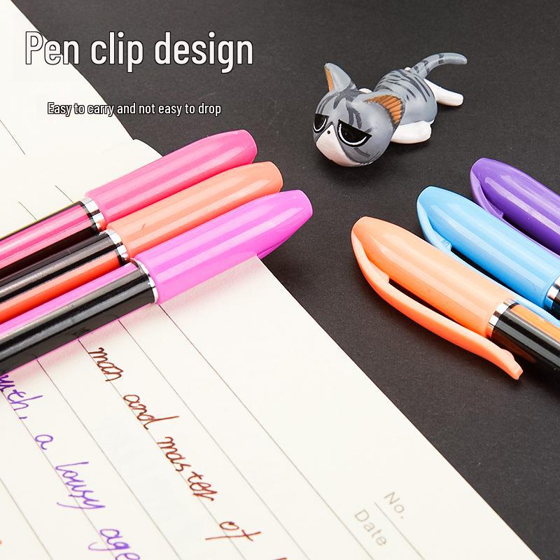 12 Color Pastel and Neutral Pen Set for Students, Markers, and Highlighting