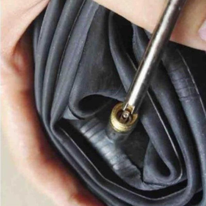 Portable Valve Core Removal Tool Wear-resistant Key Extraction for Car Bicycle Motorcycle Tire Repair Tool