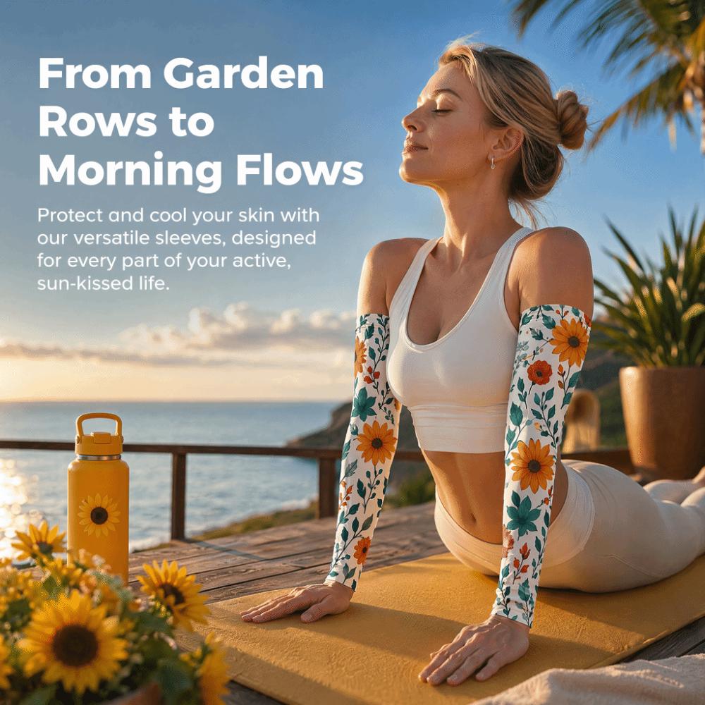 Breathable UV Protection Sleeves UPF 50+ Cooling Sleeves Portable Gardening Sleeves  Fishing